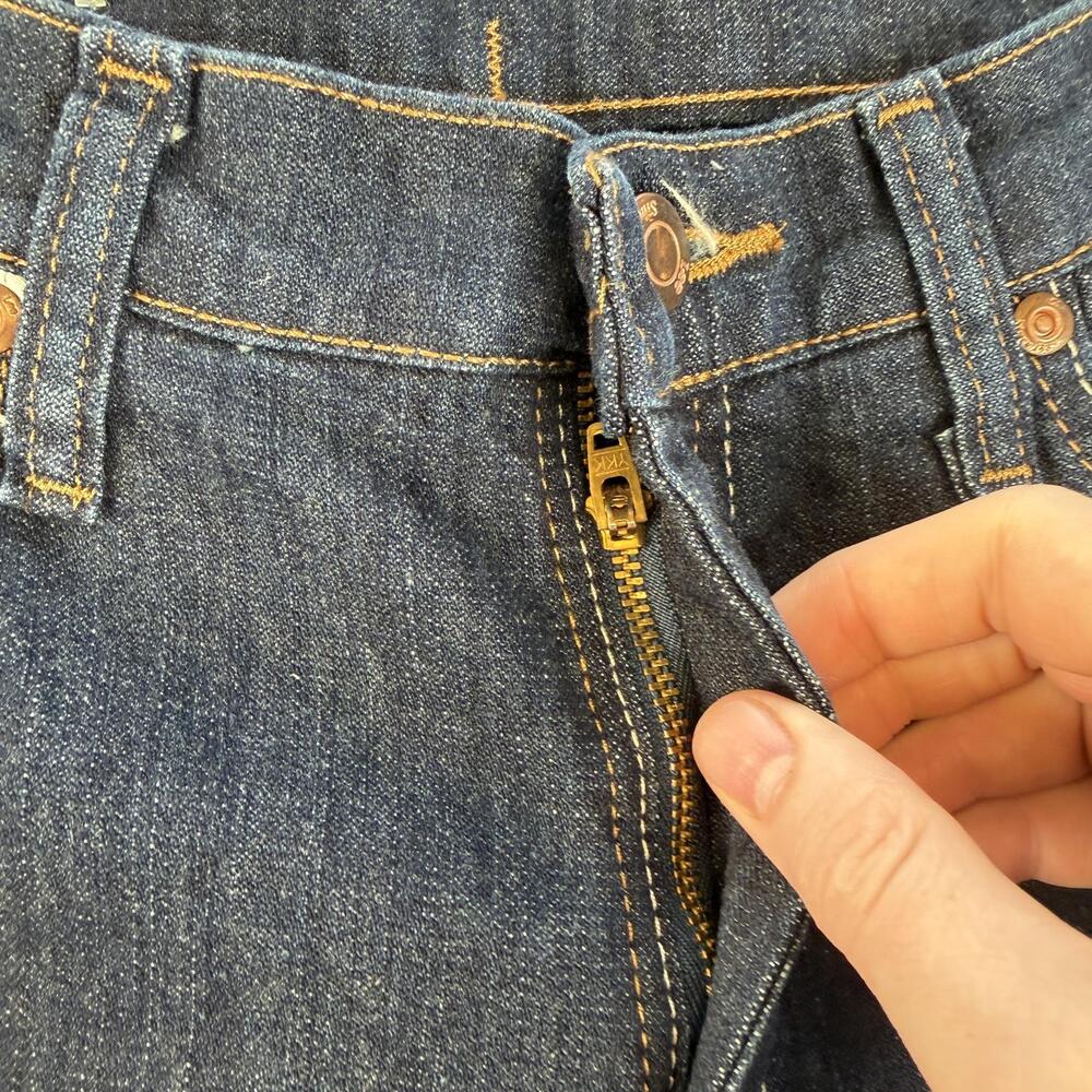 Lee Premium Select Jeans Women 18R Blue Straight Adjustable Waist Comfort 30x33 - Picture 5 of 14
